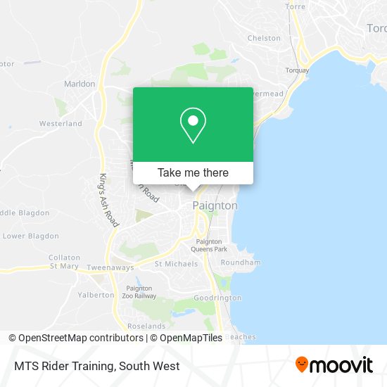 MTS Rider Training map