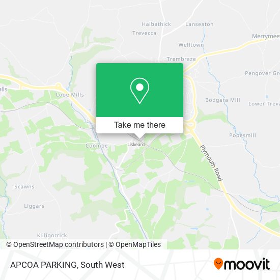 APCOA PARKING map