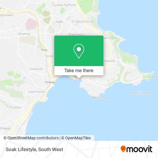 Soak Lifestyle map
