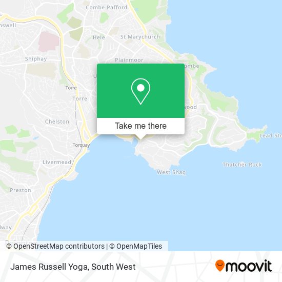 James Russell Yoga map