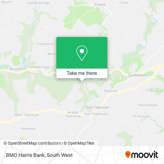 BMO Harris Bank map