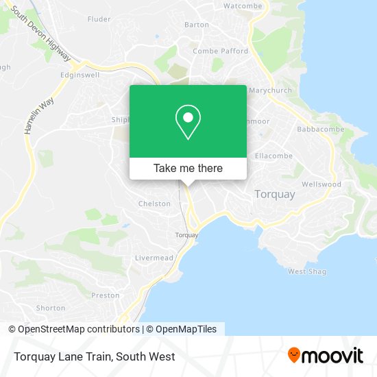 Torquay Lane Train map