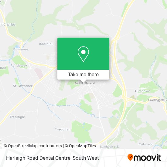 Harleigh Road Dental Centre map