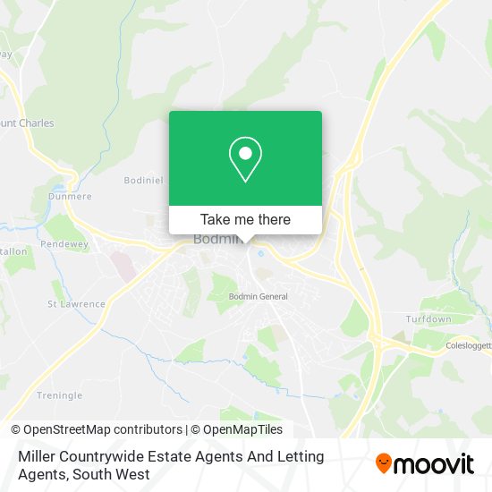 Miller Countrywide Estate Agents And Letting Agents map