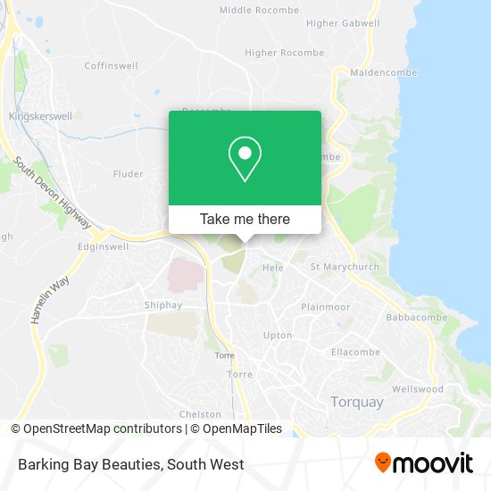 Barking Bay Beauties map