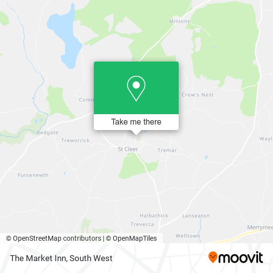 The Market Inn map