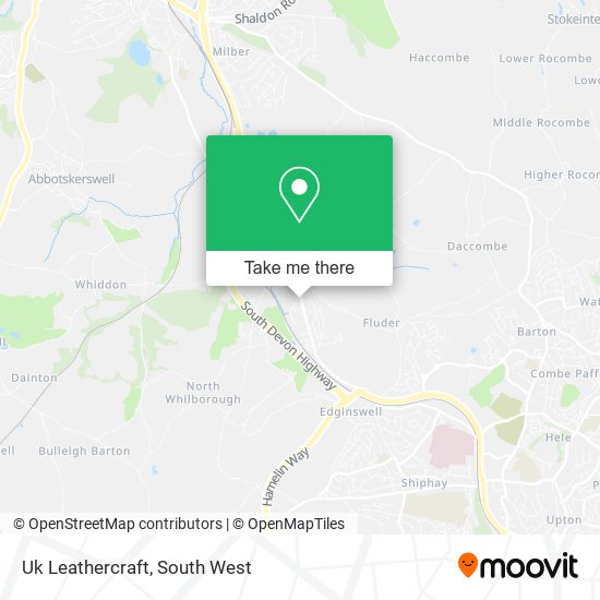 Uk Leathercraft map
