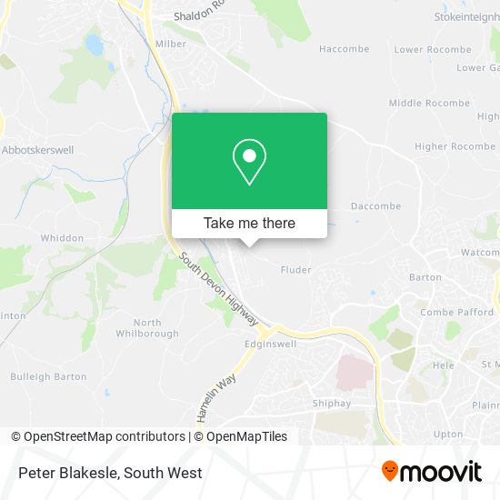 Peter Blakesle map