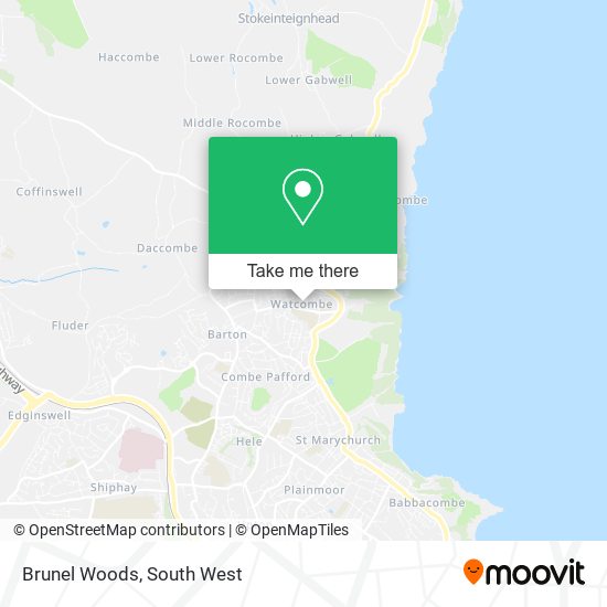 Brunel Woods map
