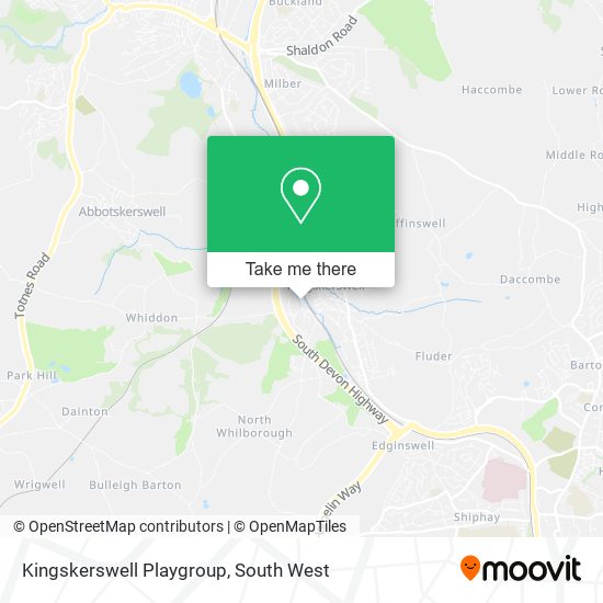 Kingskerswell Playgroup map