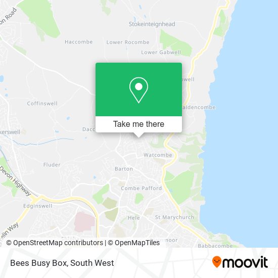 Bees Busy Box map