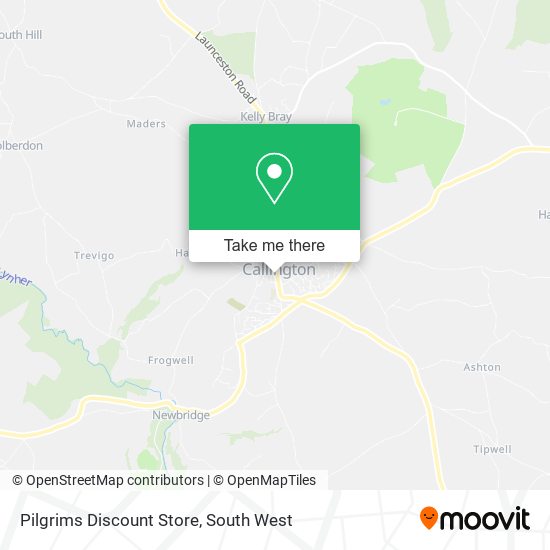 Pilgrims Discount Store map