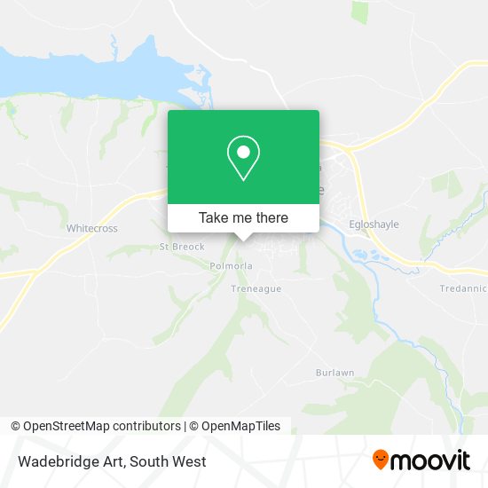 Wadebridge Art map