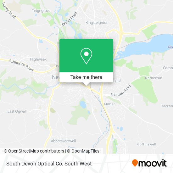 South Devon Optical Co map