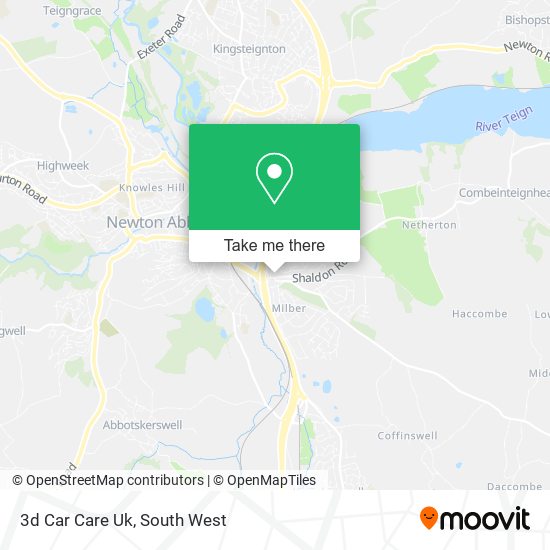 3d Car Care Uk map