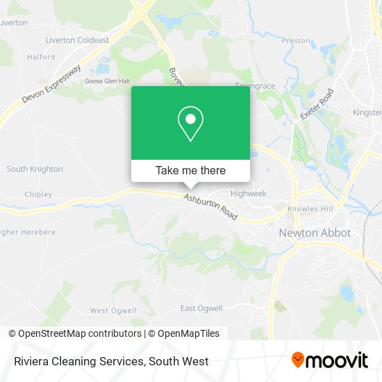 Riviera Cleaning Services map