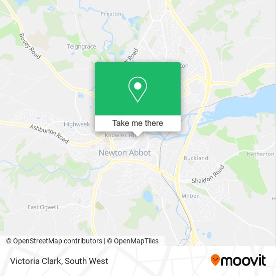 Victoria Clark map