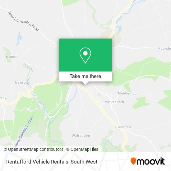 Rentafford Vehicle Rentals map
