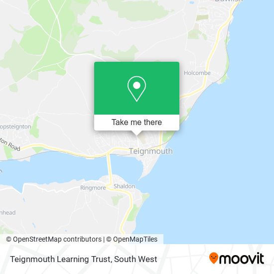 Teignmouth Learning Trust map