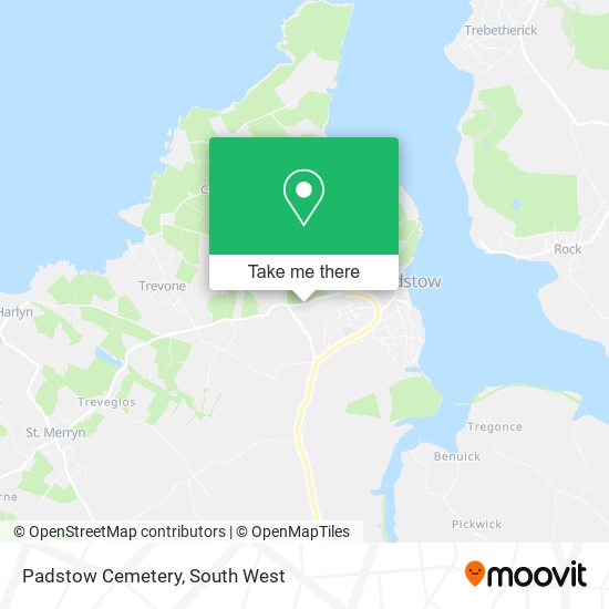 Padstow Cemetery map
