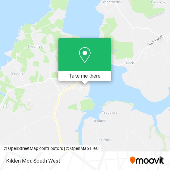 Kilden Mor map