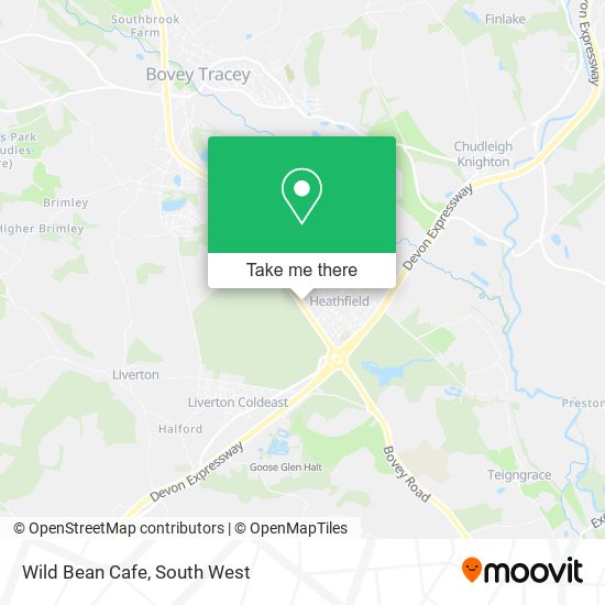 Wild Bean Cafe map