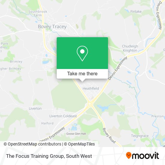 The Focus Training Group map