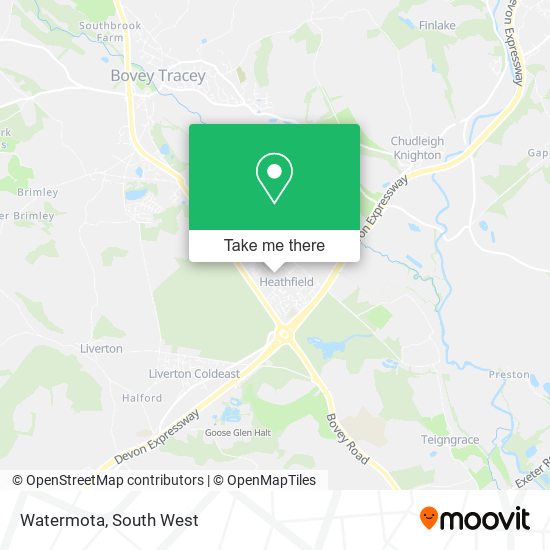 Watermota map