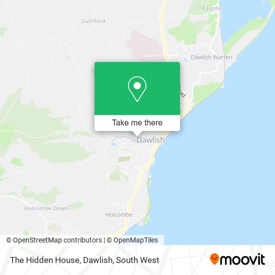 The Hidden House, Dawlish map