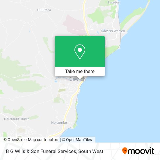 B G Wills & Son Funeral Services map