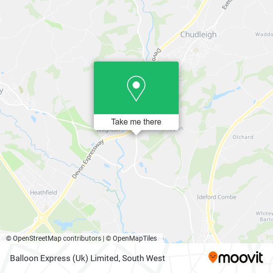 Balloon Express (Uk) Limited map