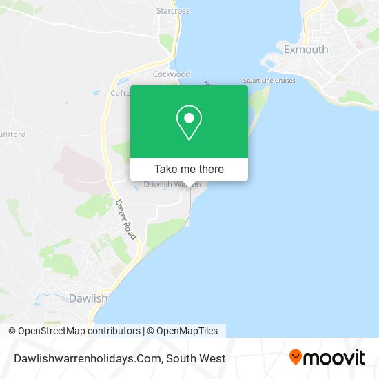 Dawlishwarrenholidays.Com map
