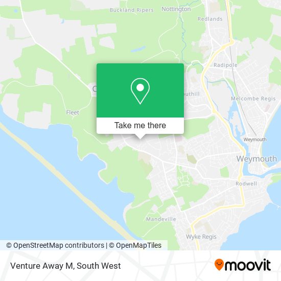 Venture Away M map