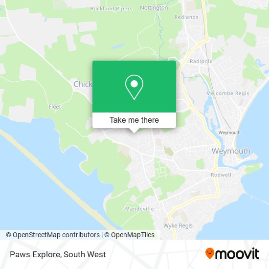 Paws Explore map