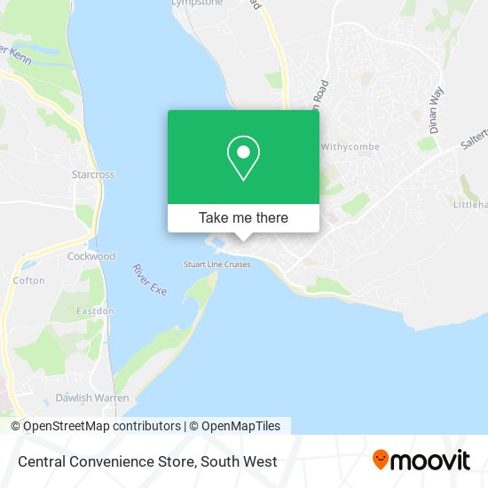 Central Convenience Store map