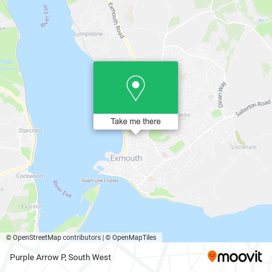 Purple Arrow P map