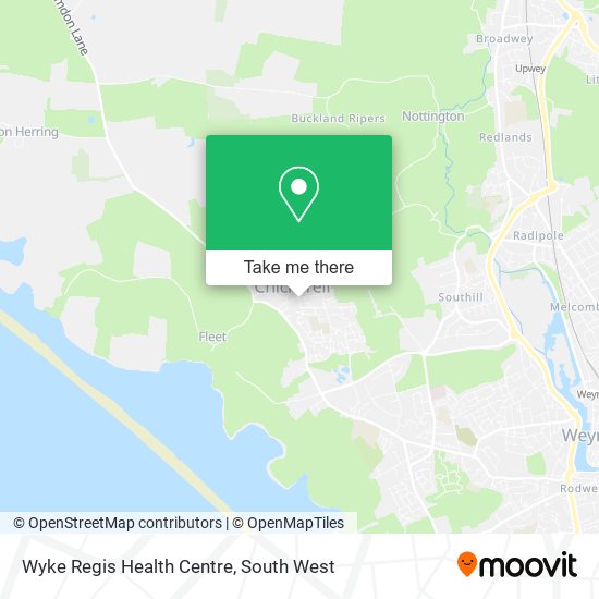 Wyke Regis Health Centre map