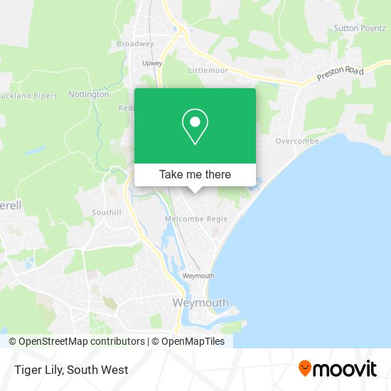 Tiger Lily map