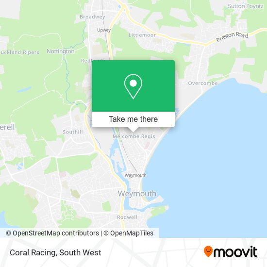 Coral Racing map