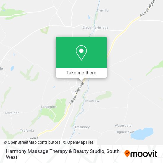 Harmony Massage Therapy & Beauty Studio map