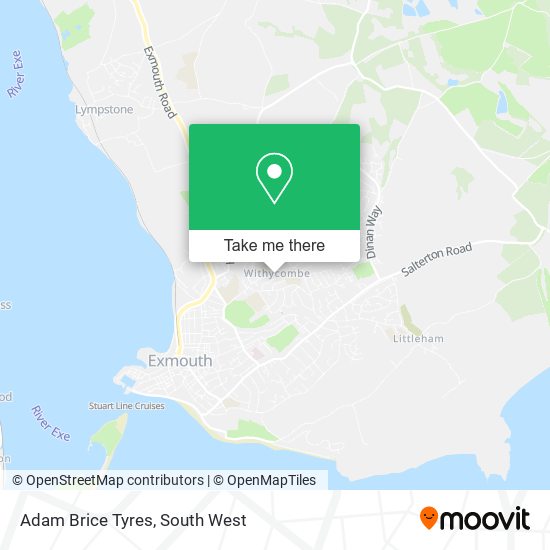 Adam Brice Tyres map