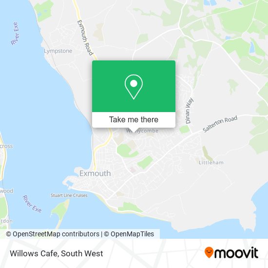 Willows Cafe map