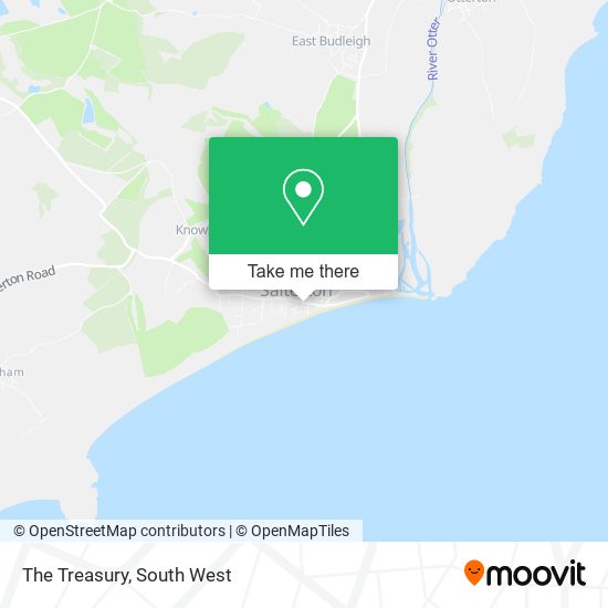 The Treasury map