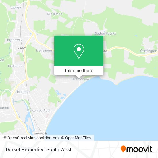 Dorset Properties map