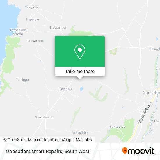 Oopsadent smart Repairs map