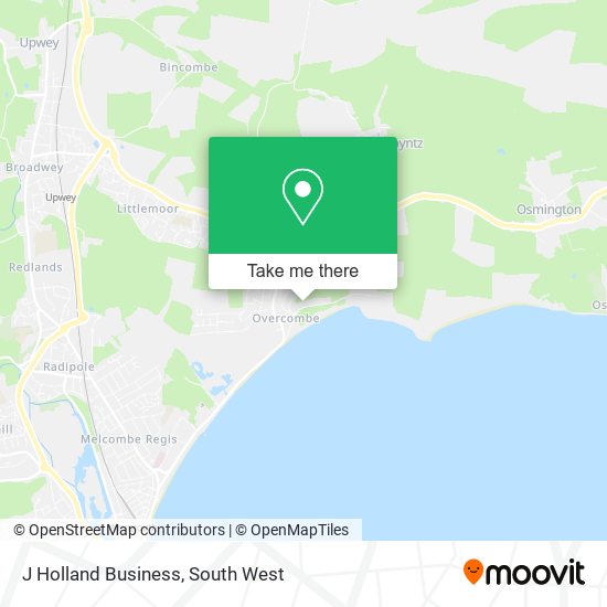 J Holland Business map