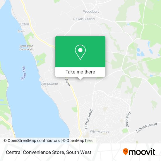 Central Convenience Store map