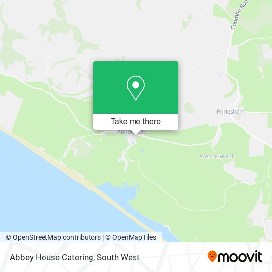 Abbey House Catering map