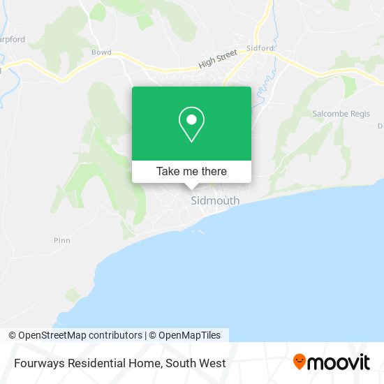Fourways Residential Home map