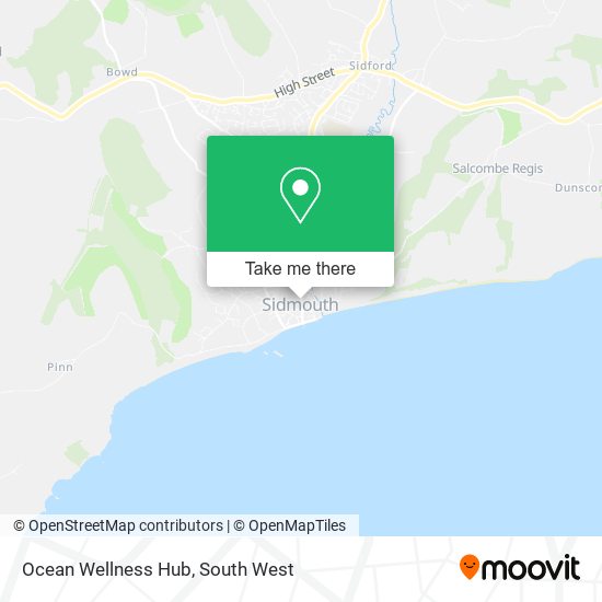 Ocean Wellness Hub map